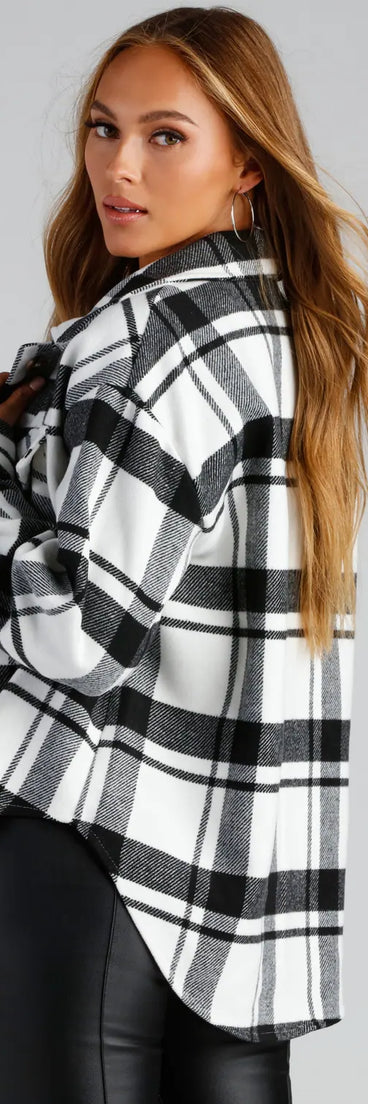 Flannel Weather Plaid Shacket