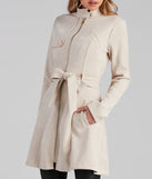 City Chic Babe Trench Dress