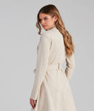 City Chic Babe Trench Dress