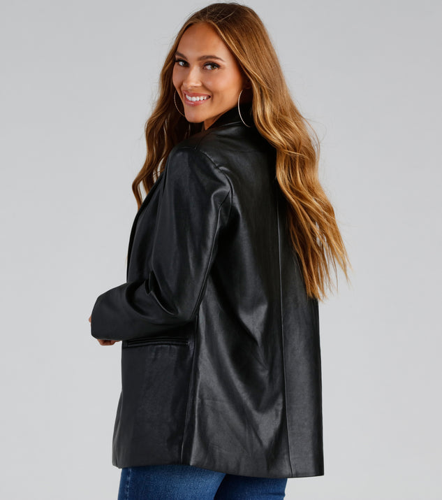 【ohotoro 】leather midi coat ohotoro 】leather midi coat leather shirt jacket | OHOTORO