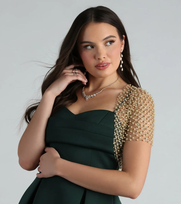 Chiffon Bolero & Lace Camisole dress