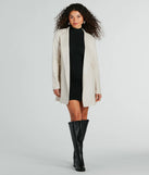 Elevated Season Faux Suede Longline Blazer