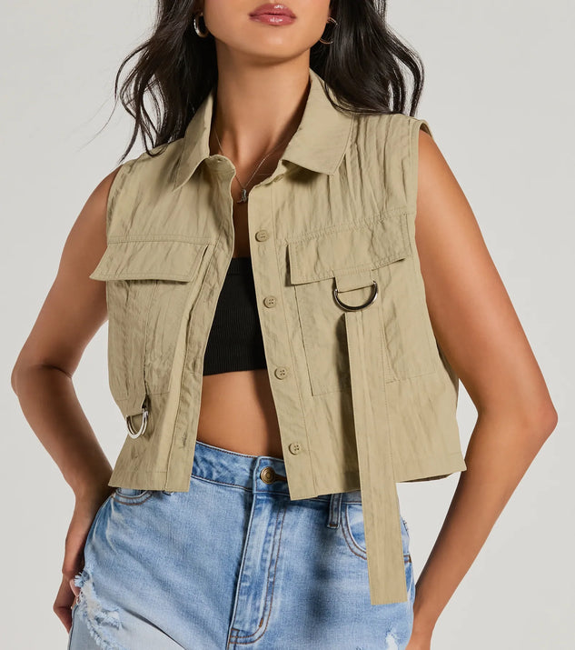 Casual And Stylish Cargo Pocket Vest | Windsor