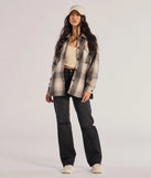 
Upgrade your style game for 2025 with the On-Point Plaid Faux Wool Shacket in gray, perfect for any fashion-forward wardrobe.