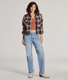 
Upgrade your style game for 2025 with the Basic Vibes Cropped Plaid Shacket in navy, perfect for any fashion-forward wardrobe.