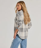 
Upgrade your style game for 2025 with the Cozy Season Plaid Button-Down Shacket in gray, perfect for any fashion-forward wardrobe.