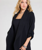 Stylish Season Belted Duster Trench Coat