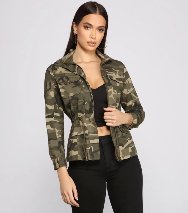 Hidden Attraction Anorak Jacket