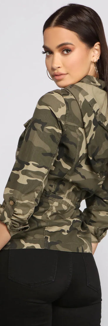 Hidden Attraction Anorak Jacket