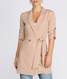 Boss Babe Trench Coat