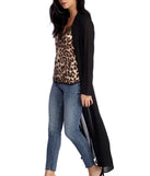 Go With The Flow Chiffon Trench