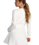 Belted Trench Dress