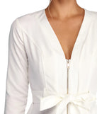 Belted Trench Dress