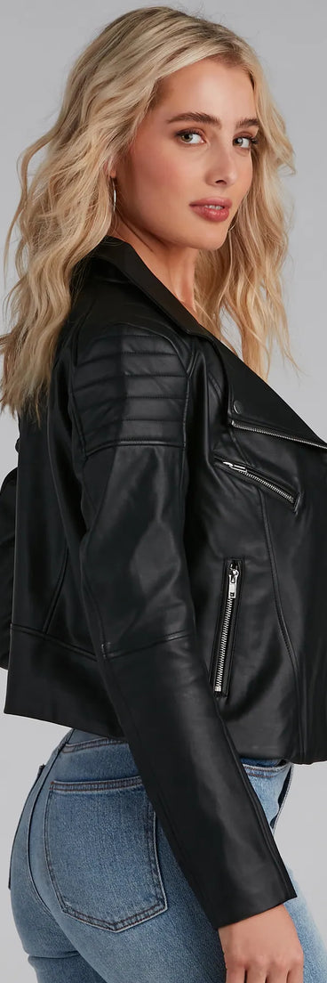 Envy Me Faux Leather Jacket