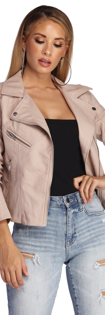 Envy Me Faux Leather Jacket