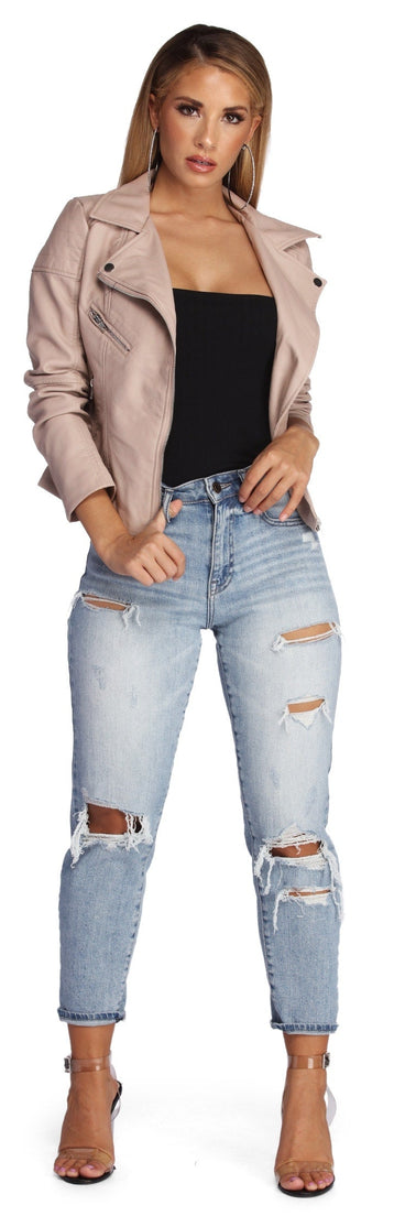 Envy Me Faux Leather Jacket