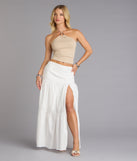Daydream Flow High-Rise Peasant Maxi Skirt
