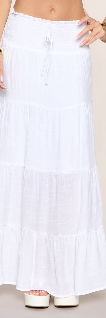 Coastal Daydream Maxi Skirt