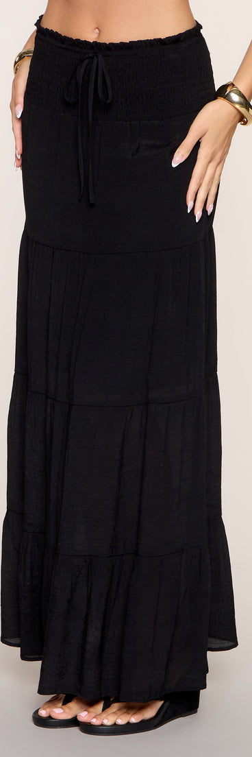 Coastal Daydream Maxi Skirt