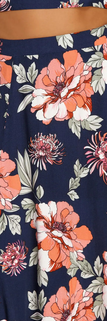 Island Time Floral Skirt