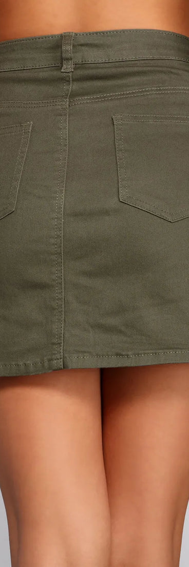 Making My Mark Mini Skirt