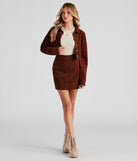 Fall Fave Corduroy Mini Skirt