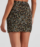 Spring It On Me Floral Mini Skirt