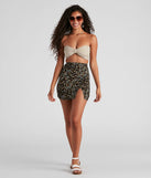 Spring It On Me Floral Mini Skirt