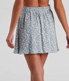 Sweet Intentions Floral Skater Skirt