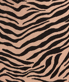 On The Prowl High Rise Zebra Maxi Skirt