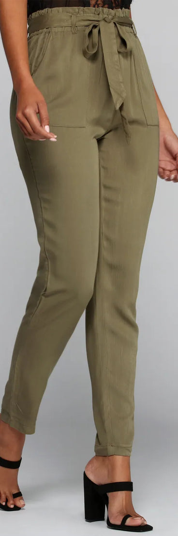 Read It Paperbag Pants