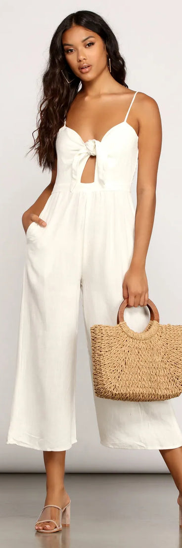 Beat The Heat Cutout Jumpsuit