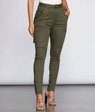 Babe in Skinny Cargo Pants