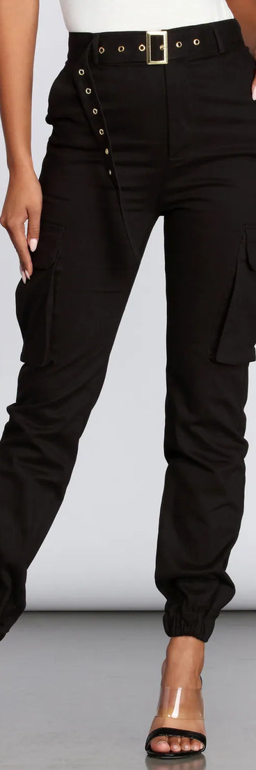 Belted Cutie Cargo Pants