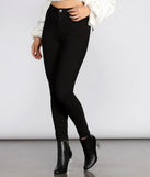 High Rise Basic Skinny Pants