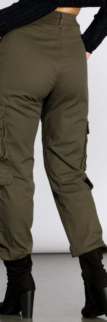 Good Vibes Cargo Joggers