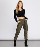 Good Vibes Cargo Joggers