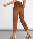 Casually Corduroy Tapered Pants