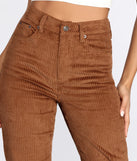 Casually Corduroy Tapered Pants
