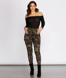 Camouflage Cutie Skinny Pants