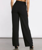 High Waist Tie Waist Linen Pants