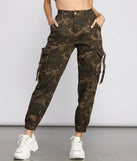 Casual Chic Cargo Jogger Pants