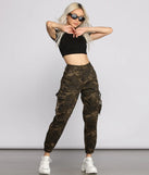 Casual Chic Cargo Jogger Pants