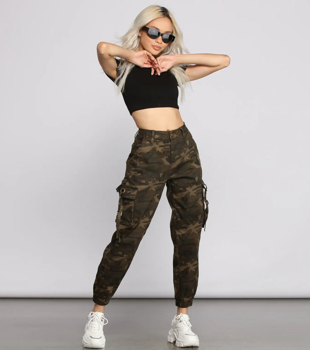 Casual Chic Cargo Jogger Pants | Windsor