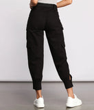 Belted Cargo Joggers