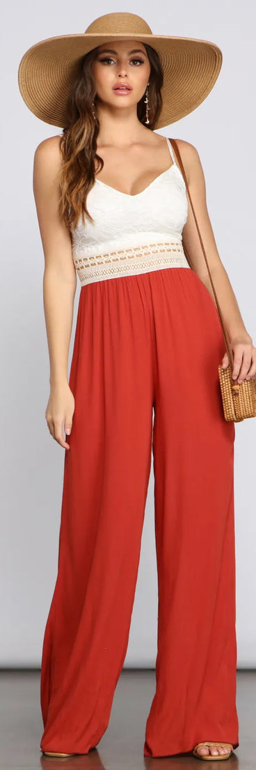 Breezy Boho Vibes Jumpsuit