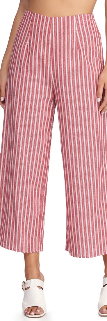 Stunt On Them In Stripes Pants