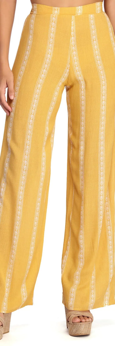 Bohemian Vibes High Waist Pants