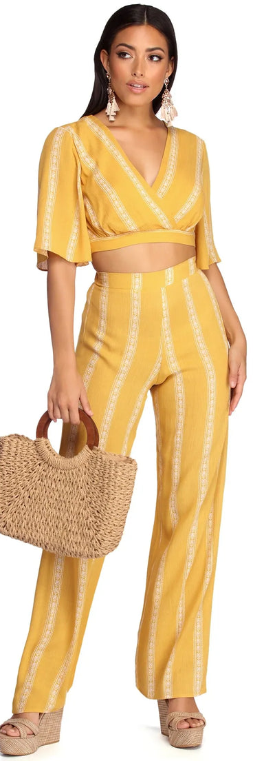 Bohemian Vibes High Waist Pants