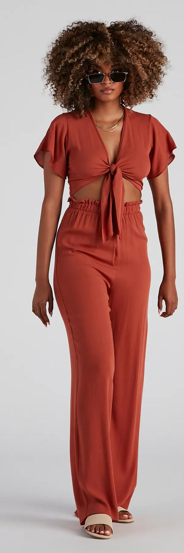 Weekend Mood Wide-Leg Pants